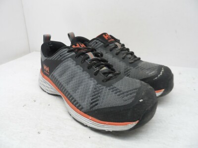 Helly Hansen Women's Aluminum Toe SP Athletic Safety Shoe Grey/Orange Size 6M