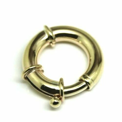 Genuine 15mm 9ct 9K 375 Large Yellow Gold Bolt Ring Clasp -Free Post