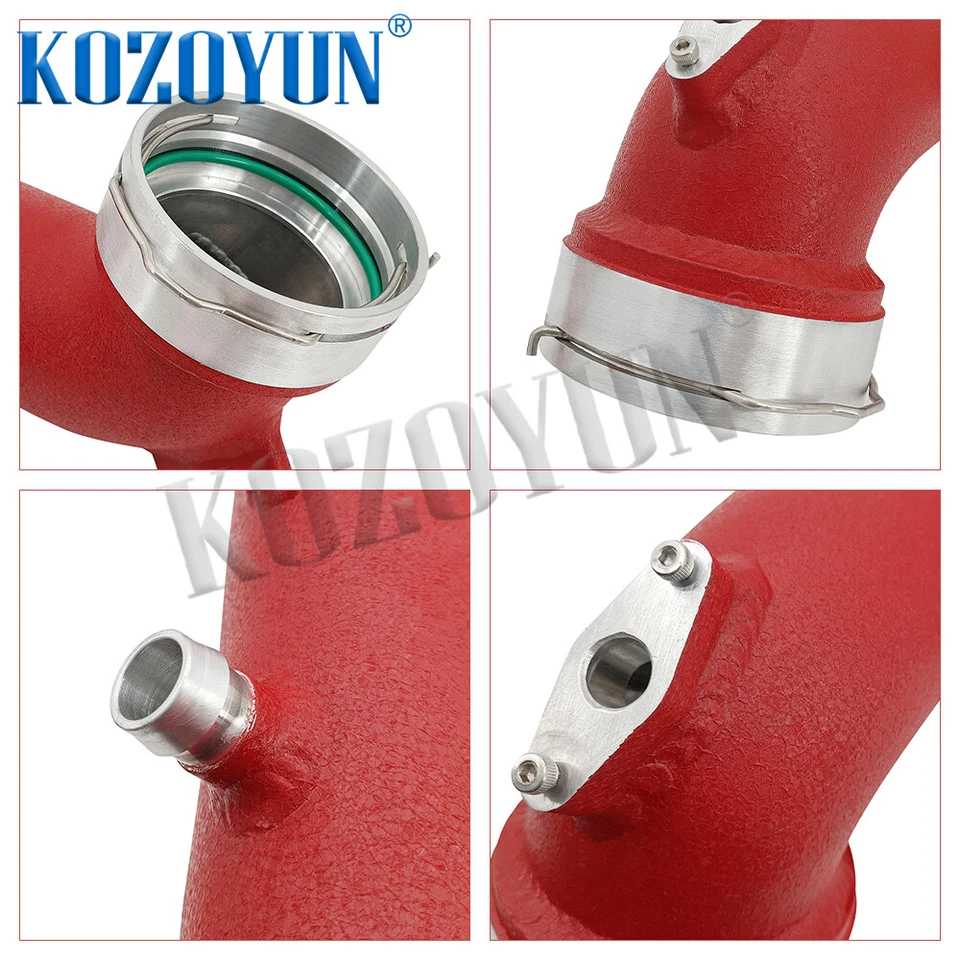 Впускная зарядная труба подходит для BMW N55 M2 M135i M235i 335i 435i ix F30 RWD xDrive - Изображение 3 из 4