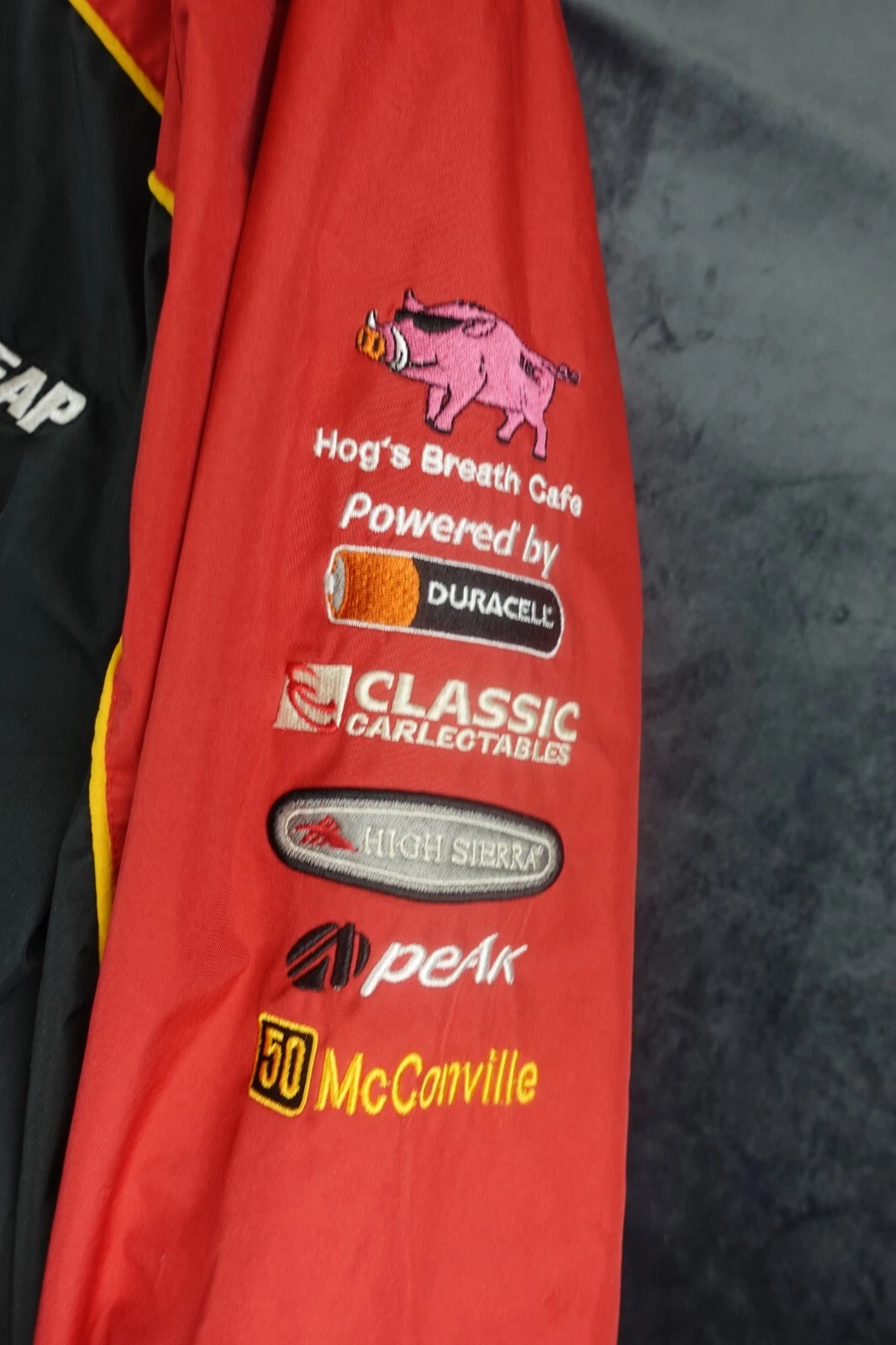 Vintage Holden Racing Team Jacket Men L Red HRT HSV Supercheap Auto Hogs breath image 8