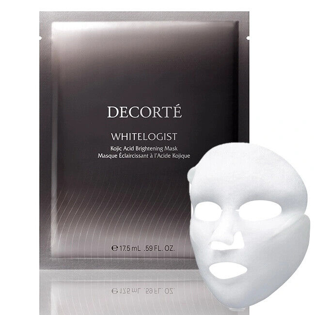 KOSE COSME DECORTE WHITELOGIST Kojic Acid Brightening Mask 3pcs New From Japan