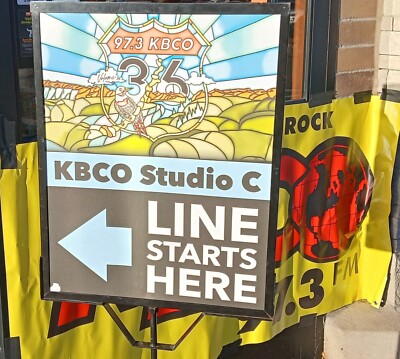 Kbco KBCO Live in Studio C 36 Sold Out (Only 15,000 Made) | eBay