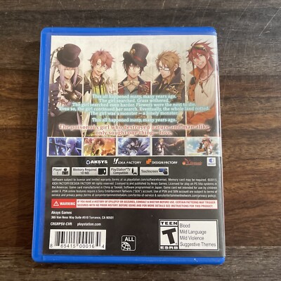 Code: Realize Guardian of Rebirth for PlayStation Vita