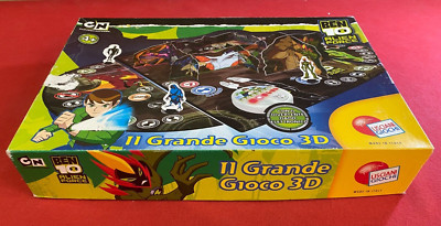 BEN 10 ALIEN FORCE - DAS GROSSE 3D SPIEL Gesellschaft Tisch Ed. Lisciani KOMPLETT