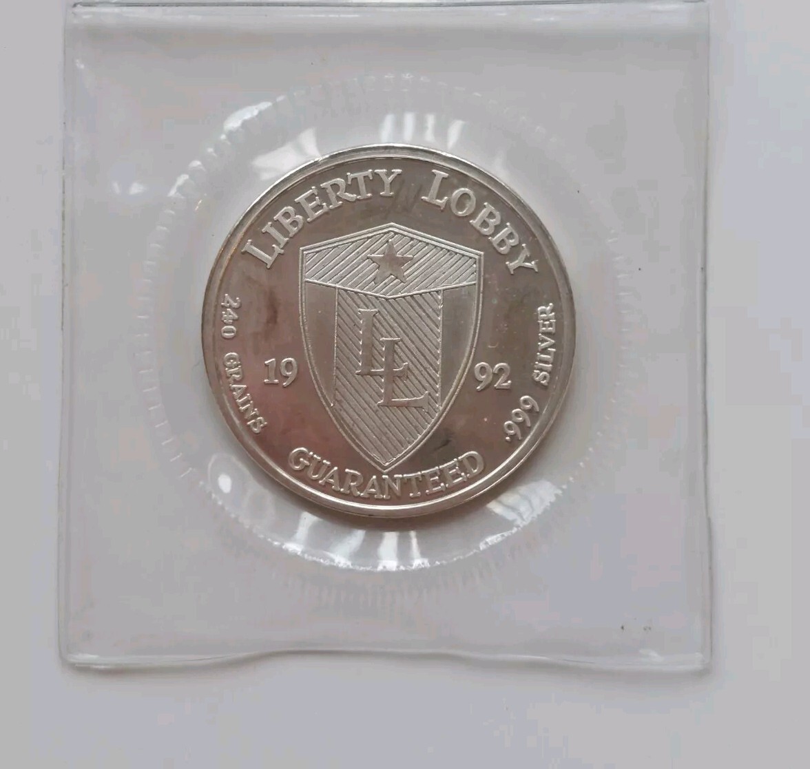 Vintage Andrew Jackson Courage 1980 Liberty Lobby Medal .999