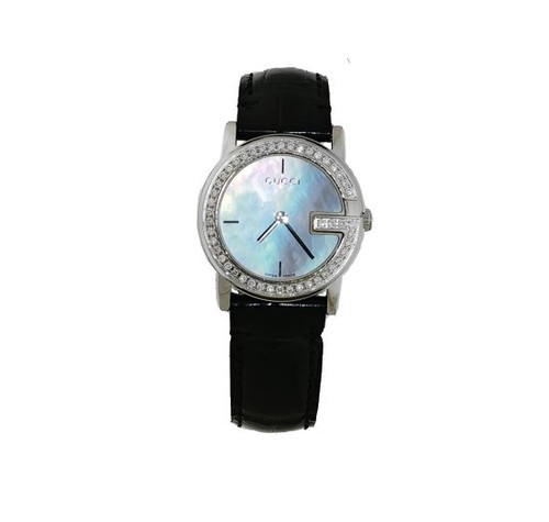 Gucci G Diamond Bezel Watch 101L 