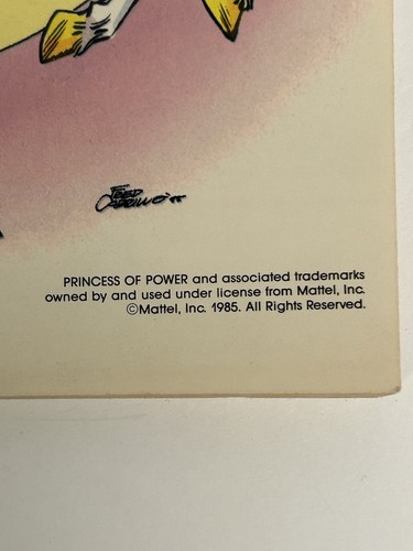 Vintage Princess of Power Color/Activity Book 1985 MOTU - Bild 4 von 8