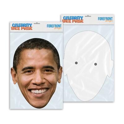 Personalisierte lustige Promi Gesichtsmaske Barack Obama ready to wear