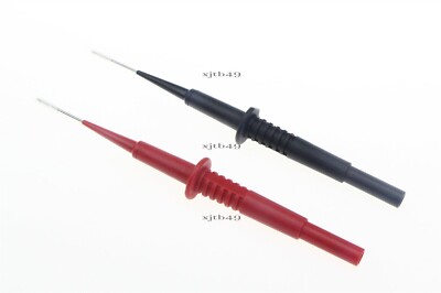 2Pcs Insulation Piercing Needle Test Probes 4Mm Banana Plug Multimeter Jack xr