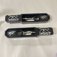 SALE GSXR BLACK CONTRAST SWINGARM EXTENSIONS 3-9 OVER 11-20 SUZUKI GSXR 600 750