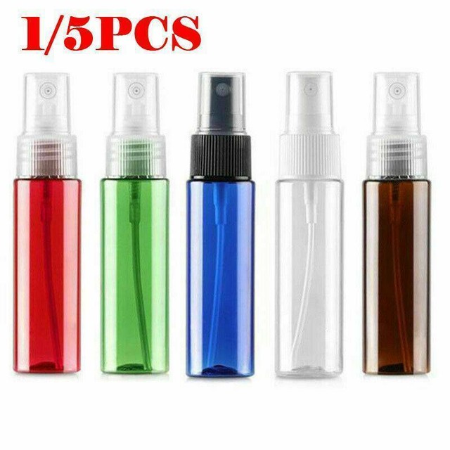 Download 5Pack 20-50ml Plastic Perfume Sprayer Empty Mini Spray Bottle NEW | eBay