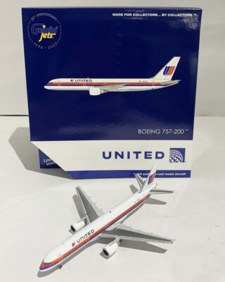 B757-200 UNITED AIRLINES REG: N536UA - GEMINI JETS GJUAL1983 1/400 - PRE ORDER
