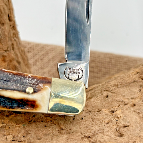 Buck Creek Stag Stockman Collectors Edition 1 of 500 German Stainless (17) - Picture 3 of 8