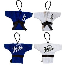 4 MINI JUDOGI GADGET JUDO GI GREEN HILL IJF PORTACHIAVI