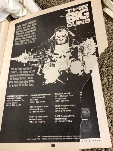 KNAC 105.5 Pure Rock 6th Anniversary Southern Ca Radio Magazine 1992 Heavy Metal - Picture 6 of 8