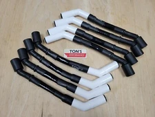 Tons Sleeved Ceramic LS Spark Plug Wire Set Corvette Camaro GMC Sierra Silverado