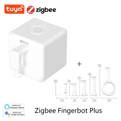 Tuya Zigbee Fingerbot plus Smart Fingerbot Switch Button Pusher Smart Life Timer