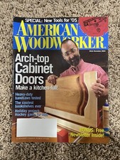 Vintage 111 November 2004 American Woodworker Magazine Woodworking