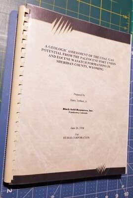 #ad #ad A Geologic Assessment Of The Coal Gas Potential From The Paleocene Fort Union... $86.00