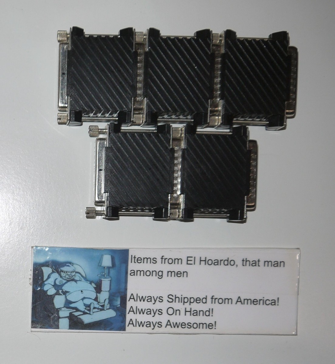 MARX CRYPTO-BOX 25-PIN PARALLEL PORT ADAPTER MODULE Lot of Five GREAT PRICE!