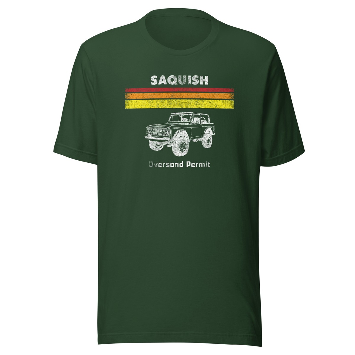 Saquish Oversand Retro T-Shirt - Duxbury, MA | Old School
