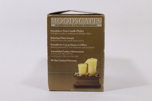 Moodscapes BF-100 Battery Operated Portable Illuminated Candle Fountain Light - Picture 5 of 6