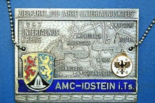 AMC - Idstein i. Ts., Plakietka, 1967, Wyprawa celowa " 100 lat Untertaunuskreis "