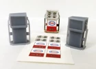 DAVE'S DETAILS HO SCALE 1:87 - 60's 70s GAS PUMP KIT (UNFINISHED) ESSO
