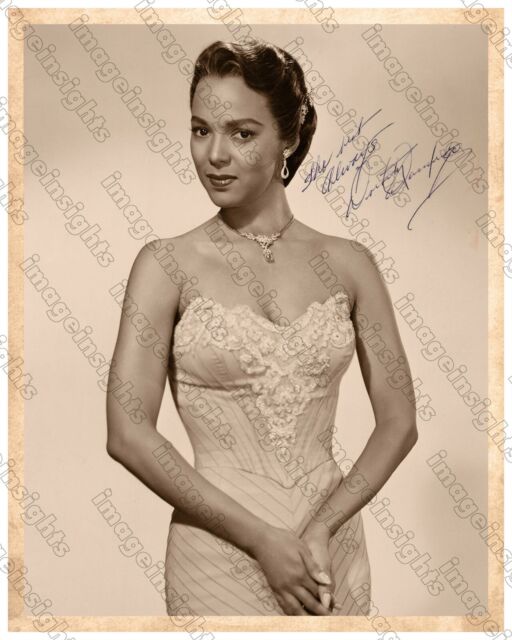 DOROTHY DANDRIDGE Classic Iconic Movie Star Photograph 8" x 10" Autograph RP NE10024