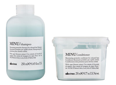 Davines Minu Shampoo & Conditioner 250 ml. Hair Care Set