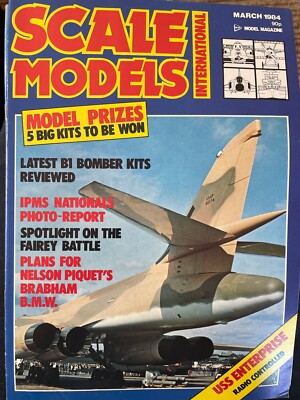 Scale Models March 1984  extrem selten