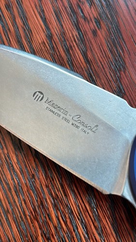 New In Box! Maserin 404/B Pitbull Knife Made In Italy DISCONTINUED - Picture 2 of 8