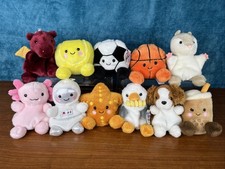 Lot of 11: Aurora Palm Pals Lot Bean Bag Chunky Shelf Sitter Sports Balls L 3