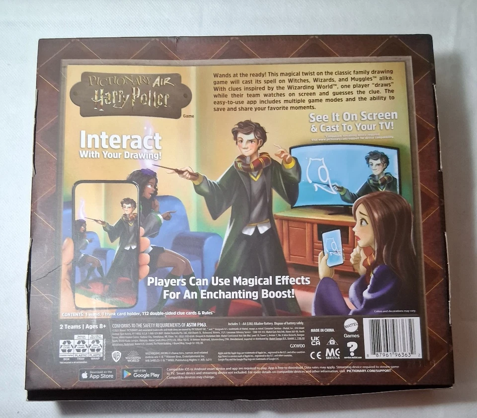 Harry Potter PictionaryAir Use Wand To Draw In The Air See It Appear OnTV Screen - Image 2 of 4