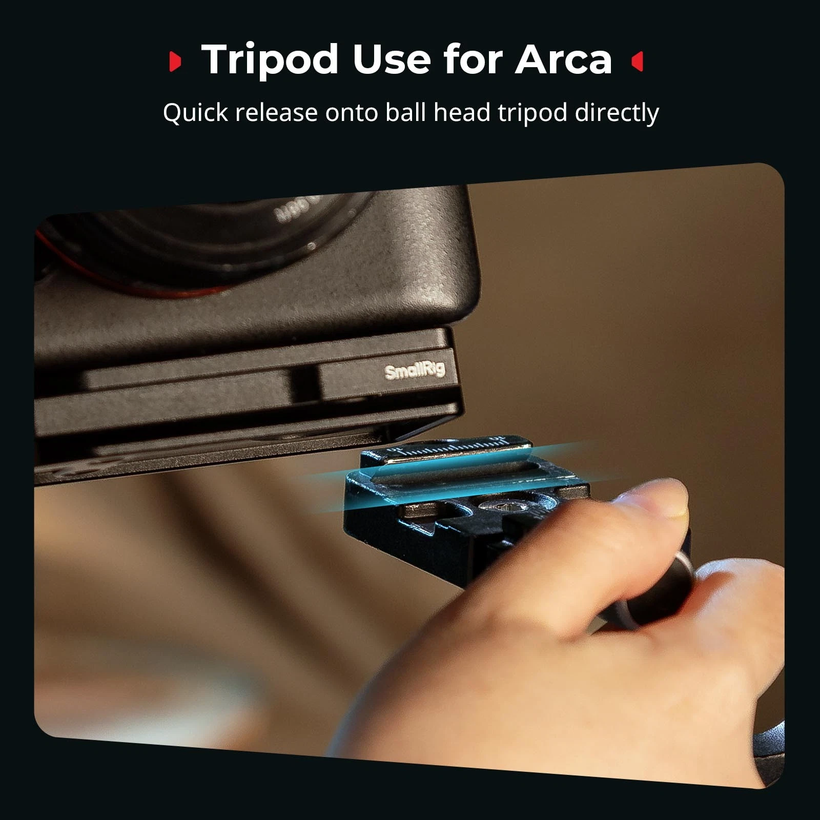 SmallRig Universal Mount Plate for AirTag/SmartTag2 - Thumbnail 3