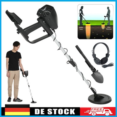 Professioneller LCD Metalldetektor Gold Metal Detector Wasserdicht Tiefensonde