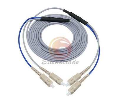 5M Armored Cable Fiber Patch Cord SC-SC UPC Pigtail Multi-Mode Cables Duplex #iw