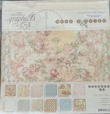 NEW Graphic 45 2009 Baby 2 Bride 12 x 12 Paper Pack Die Cut Tags Scrapbooking