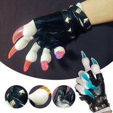 Futrzane rękawiczki Kig Fursuit Łapa Cosplay Pluszowe rękawiczki Rękawice Bestia Pazury Rękawice