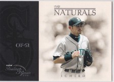 ICHIRO SUZUKI ROOKIES & GREATS Fleer M's Baseball THE NATURALS #21TN INSERT CARD