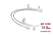 Front Stainless Steel Brake Lines for Chevy/GMC C10/K10 C15/K15 Suburban