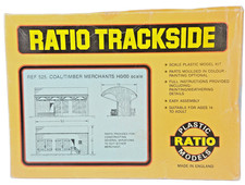 Ratio 525 Coal Timber Merchants OO Gauge HO Scale Trackside Building Model Boxed
