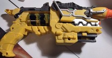 Power Rangers Dino Super Charge Deluxe Dino Charge Morpher Gun Blaster Yellow