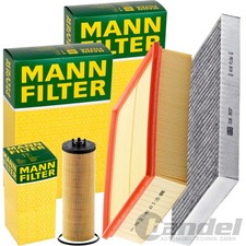 MANN FILTER INSPEKTIONSPAKET passend für 2.5 TDI AUDI A4 B6 B7 8E 8H 155+163 PS