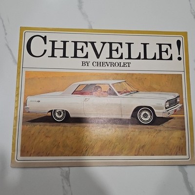1964 Chevrolet Chevelle Brochure Original Copyright 1963