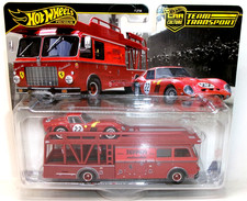 2025 HOT WHEELS PREMIUM CAR CULTURE TEAM TRANSPORT FERRARI 250 GTO FIAT 642 RN2