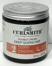 Curlsmith Double Cream Deep Quencher Conditioner, 8 fl oz, NEW Ships Free 