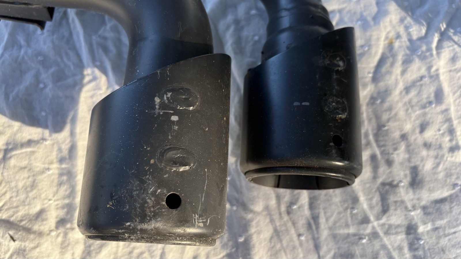Ferrari F430 Spider 131E-L 240829 LH Left Side Exhaust Muffler Outlet Tail Pipe