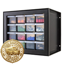 Iris Usa Small Plastic Drawer Organizer 16-Drawer Stackable Teacher Toolbox