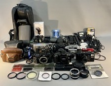 Lot-Cameras,Lens,Filters More Minolta,Nikon,Olympus,Sony Untested Parts Only